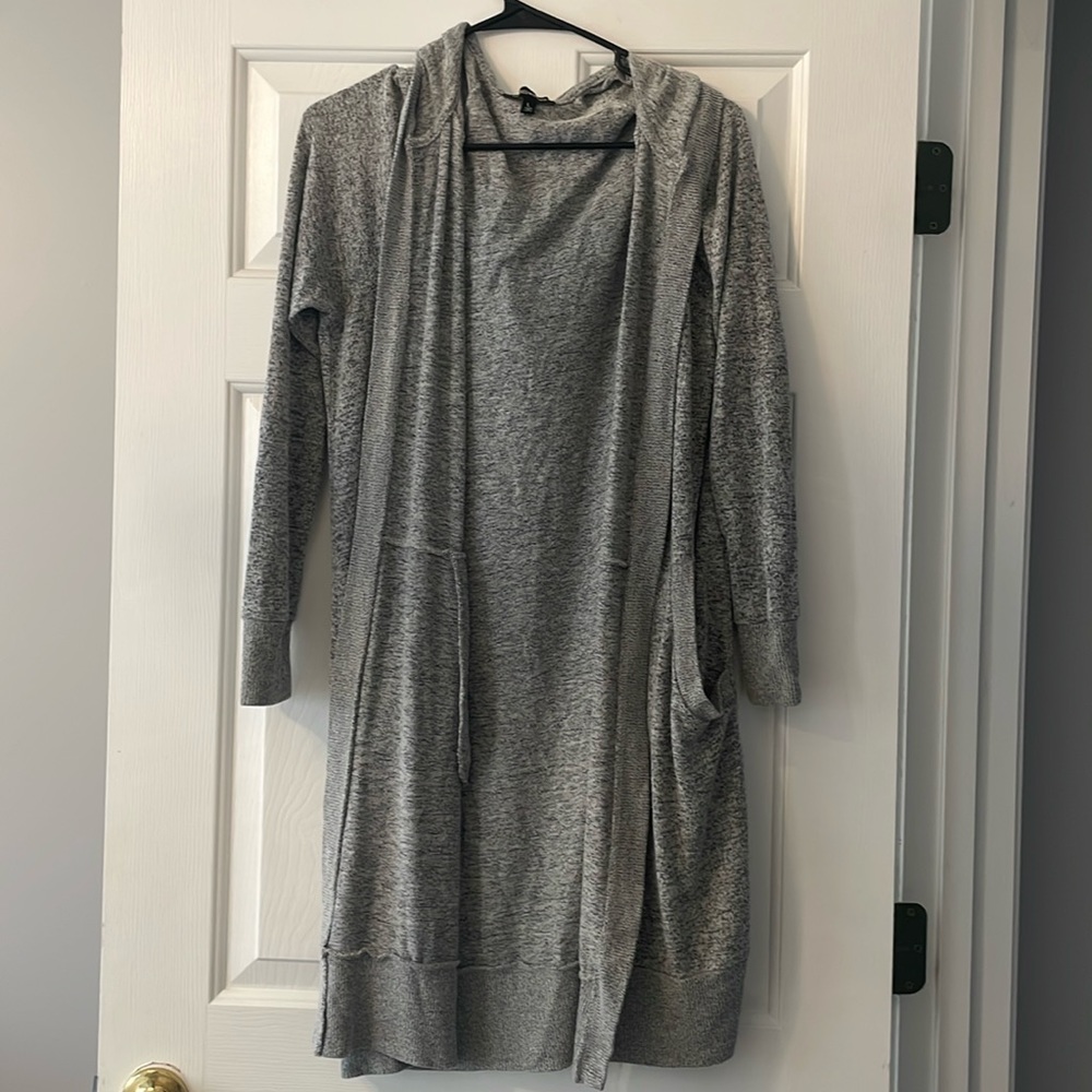 Inspired Hearts hooded sweater cardigan